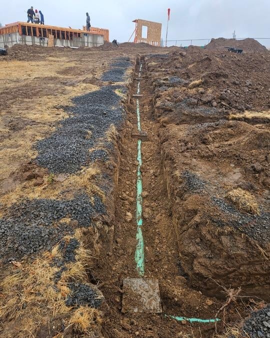 Pipe in ground